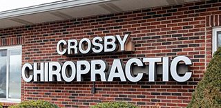 Crosby Chiropractic building signage